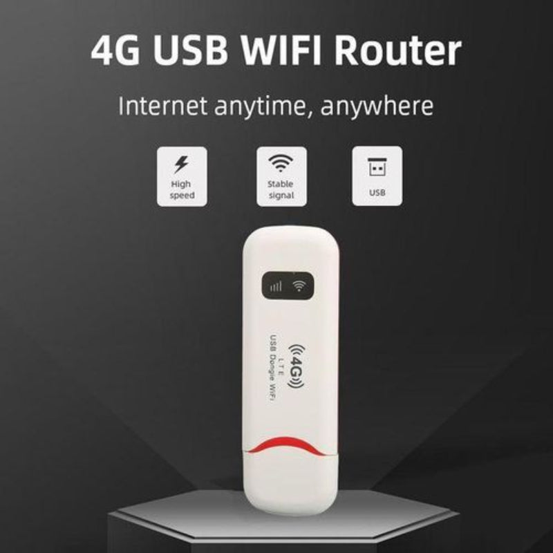 Modem USB 4G LTE WiFi — Internet Partout, Sans Abonnement