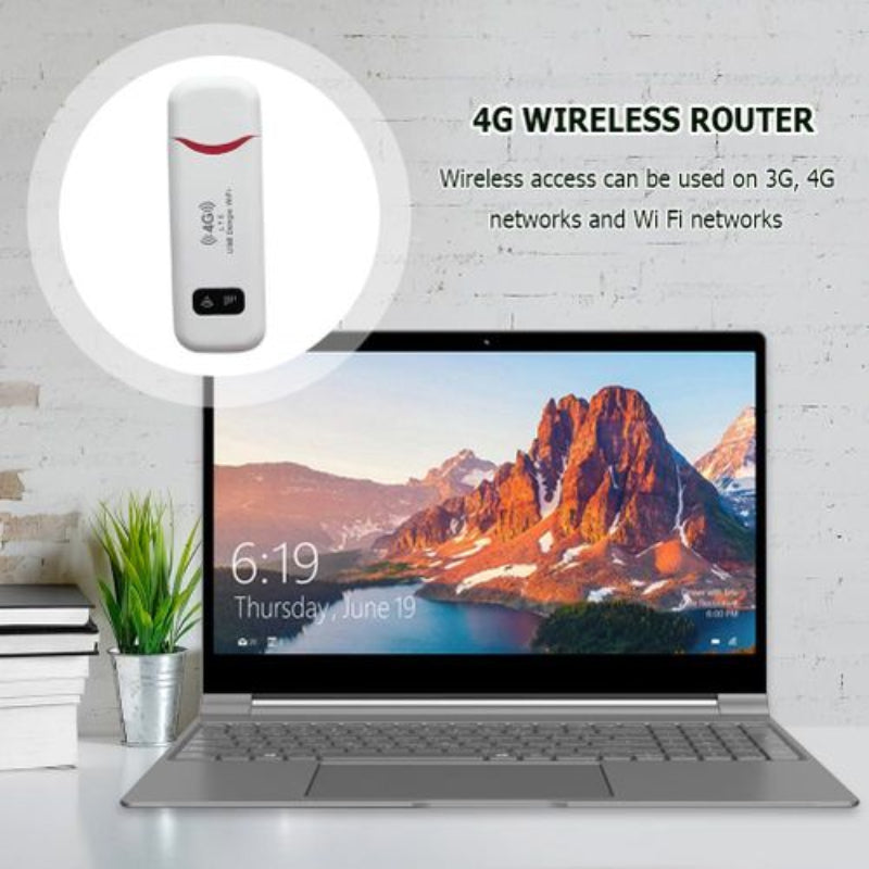Modem USB 4G LTE WiFi — Internet Partout, Sans Abonnement