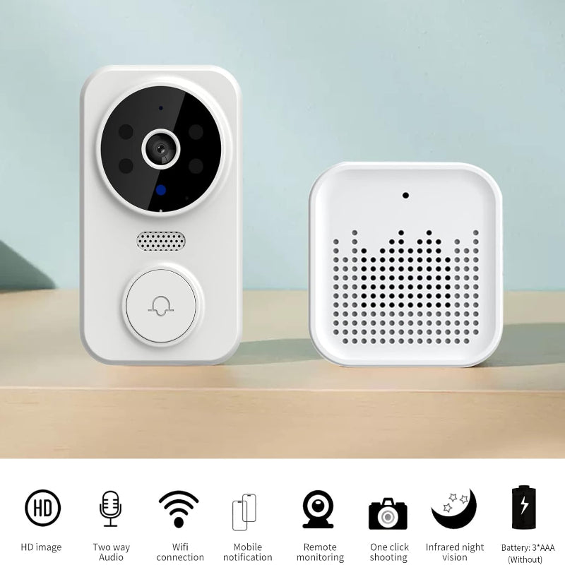 Sonnette Vidéo WiFi — Voyez Qui Sonne, Où Que Vous Soyez