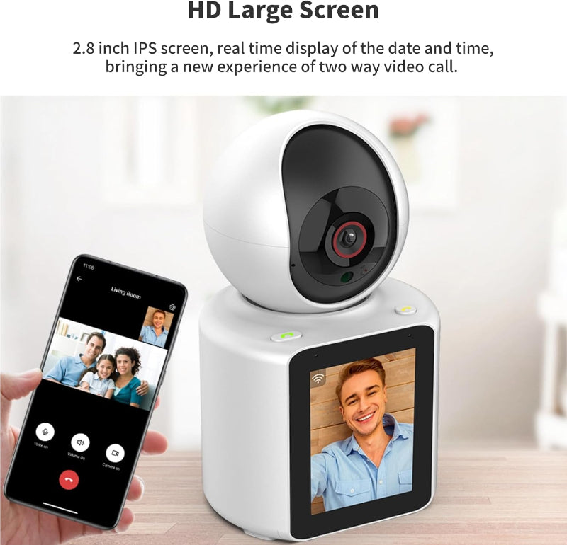 Caméra WiFi XO CR03 CoverGuard — Surveillez et appelez en HD