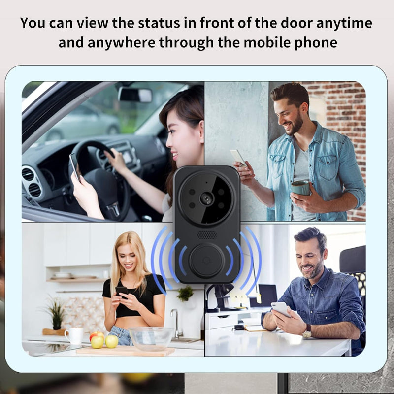 Sonnette Vidéo WiFi — Voyez Qui Sonne, Où Que Vous Soyez