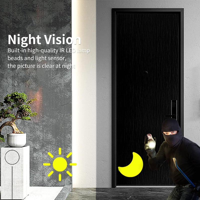 Sonnette Vidéo WiFi — Voyez Qui Sonne, Où Que Vous Soyez