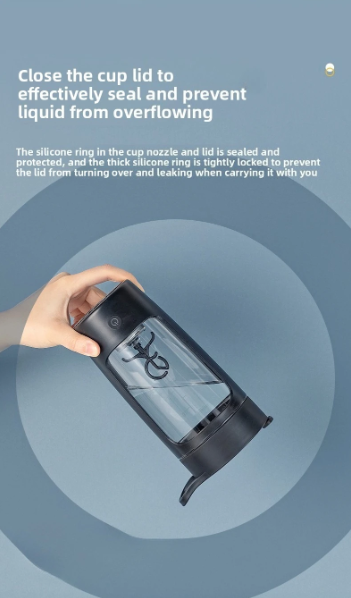 Shaker Électrique Portable 650ml — Mix Parfait en 1 Clic
