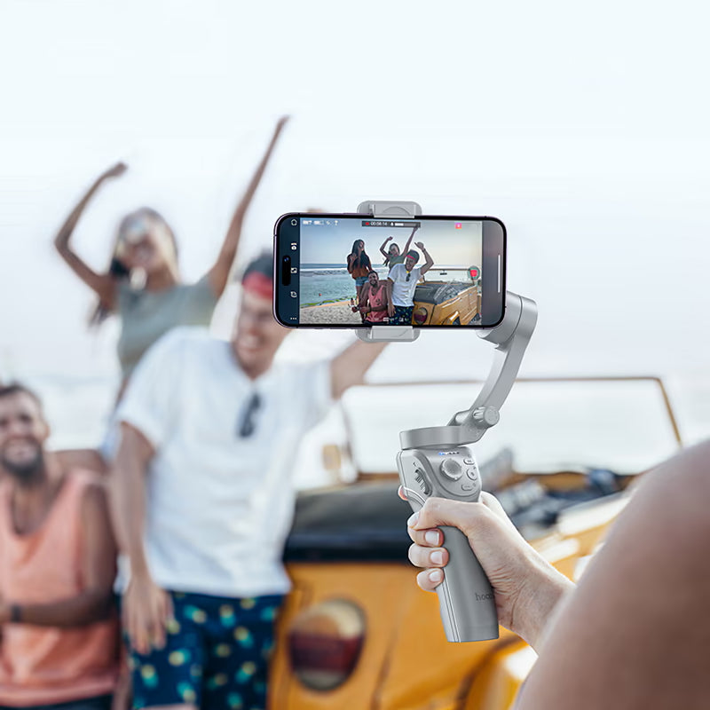Gimbal Hoco K24 — Stabilisation 3 Axes & Suivi de Visage Auto