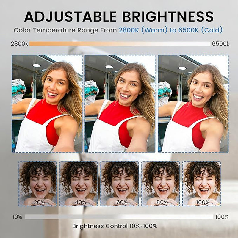 Lumière Beauté Magnétique ZGRL-01 — Selfie & Maquillage Parfaits