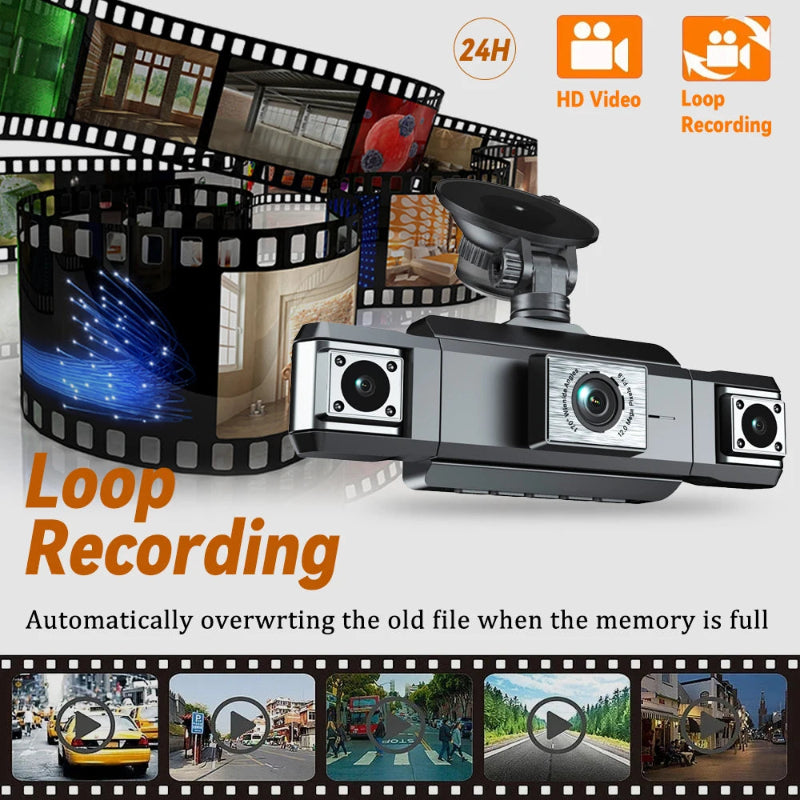 Dashcam Black Box Full HD 1080P — Conduisez protégé