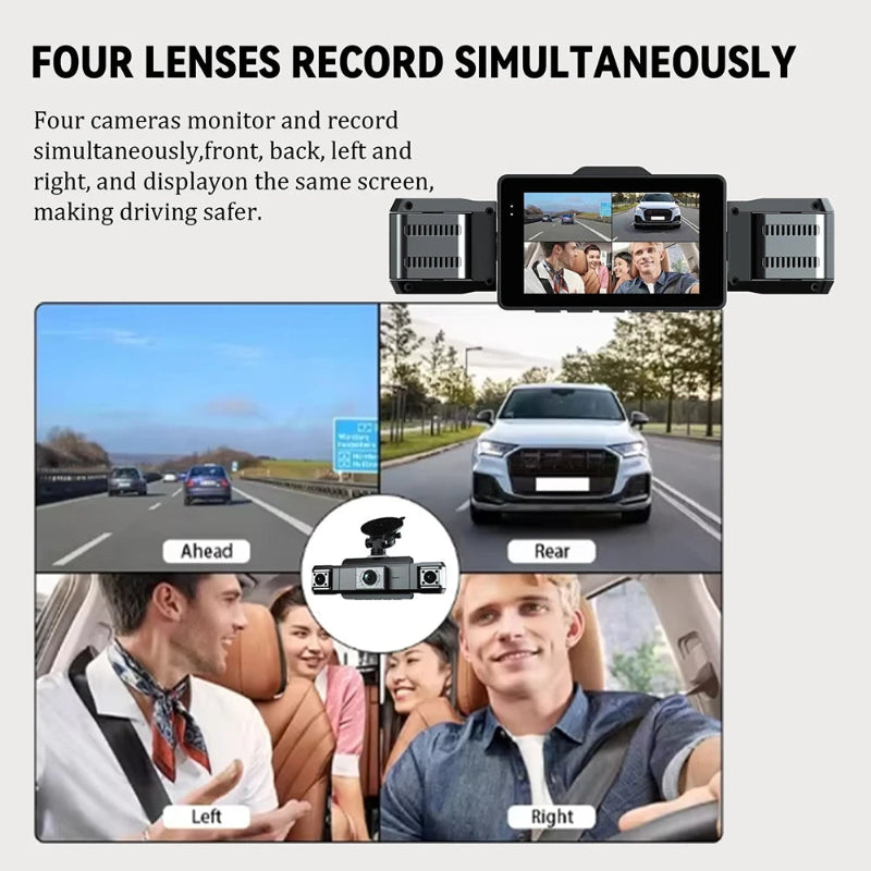 Dashcam Black Box Full HD 1080P — Conduisez protégé