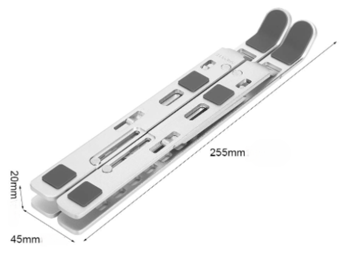 Support Laptop Aluminium — Posture Parfaite au Bureau