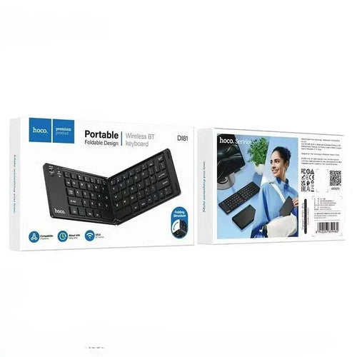 Clavier Bluetooth Pliable Hoco DI81 — 81 Touches, Partout