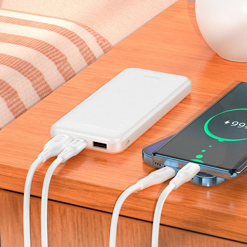 Power Bank Hoco J111 10000mAh — Smart Charge, Charge Intelligente