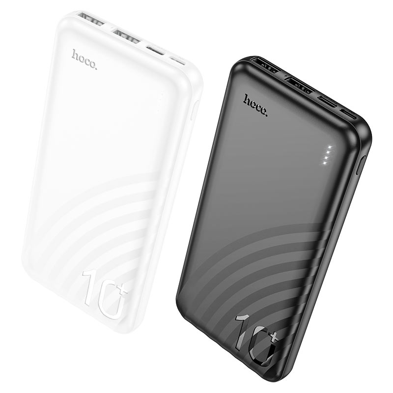 Power Bank Hoco J123 Element 10000mAh — Double USB, Ultra-Fin 16mm