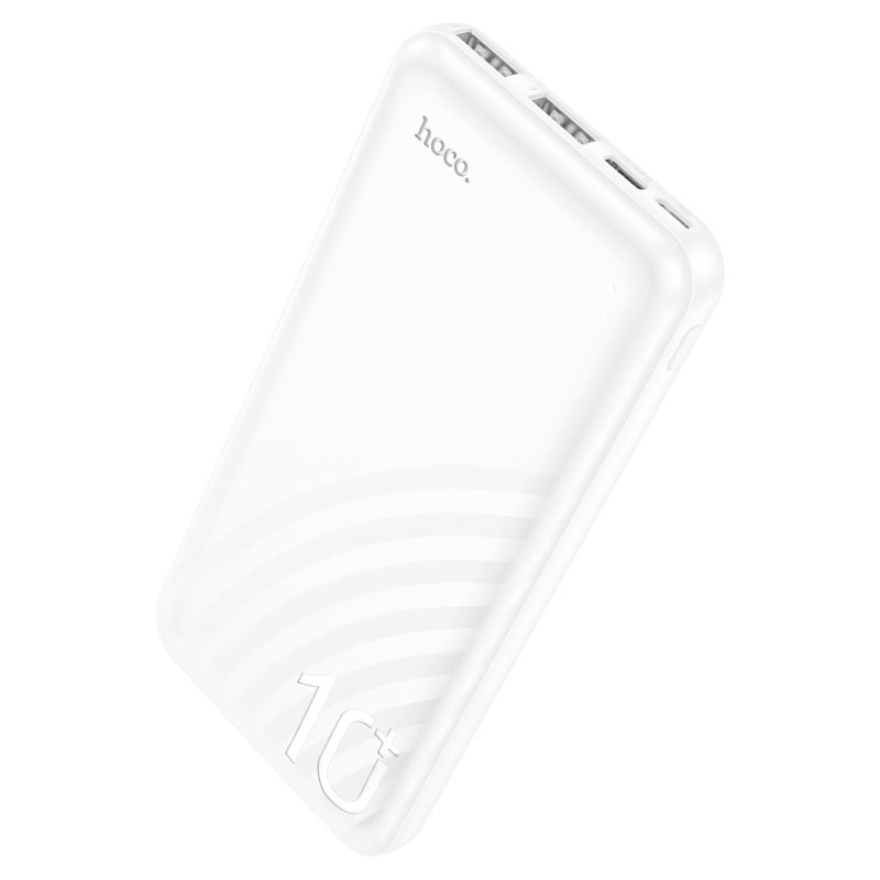 Power Bank Hoco J123 Element 10000mAh — Double USB, Ultra-Fin 16mm