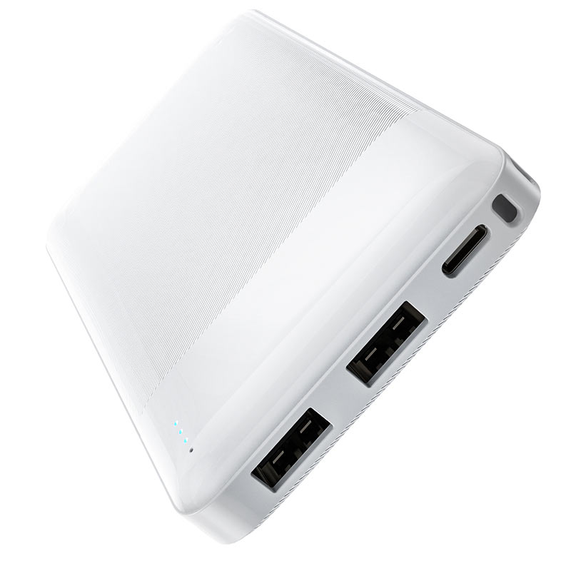 Power Bank Hoco J72 10000mAh — Ultra-Fin, Double USB, Partout