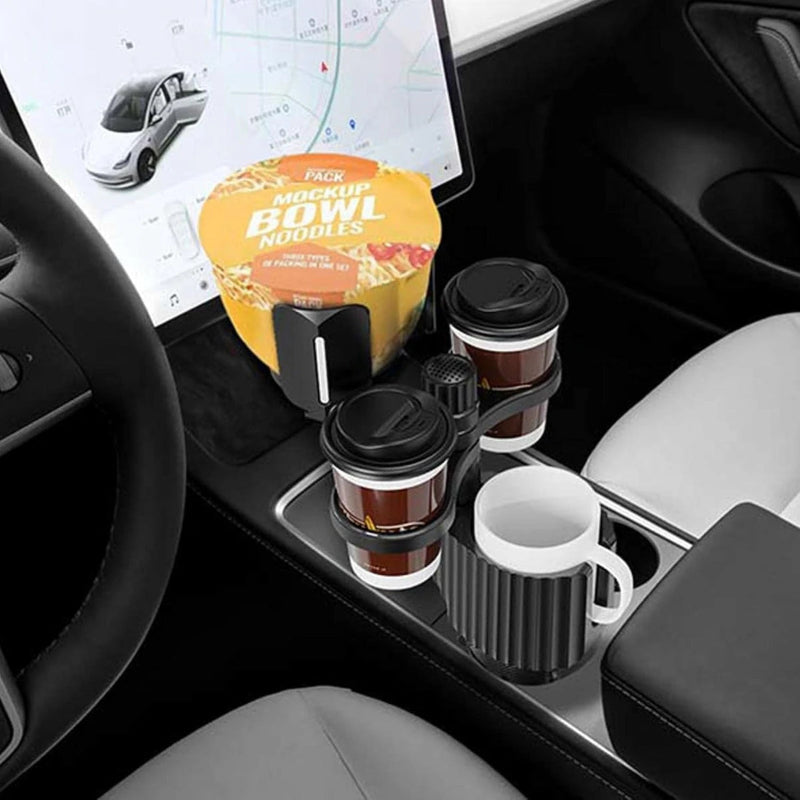 Porte-Gobelet Double Extensible pour Voiture – Support Réglable Universel