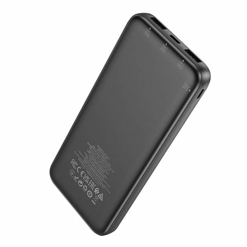 Power Bank Borofone BJ33 10000mAh — Ultra-Mince, Double USB, Design Premium